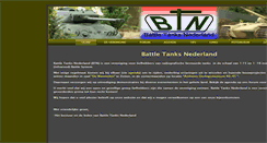 Desktop Screenshot of battletanksnederland.nl
